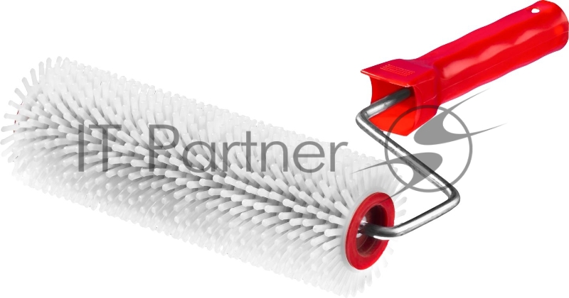 Валик игольчатый ЗУБР МАСТЕР для наливных полов в сборе, пластмассовые иглы 13мм, 72х200мм