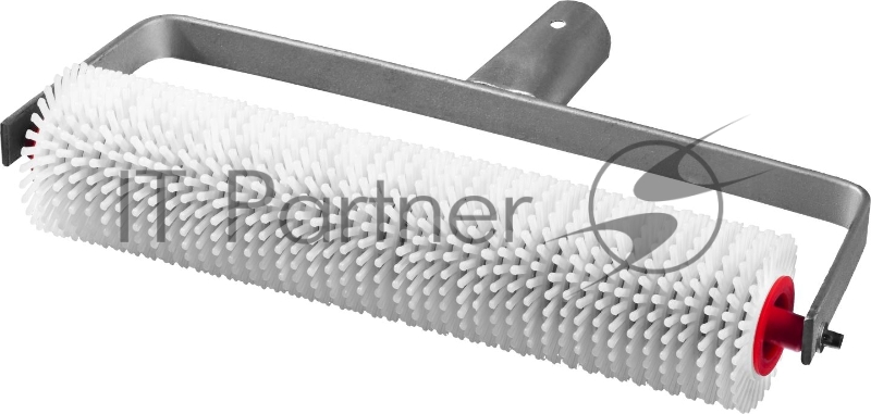 Валик игольчатый ЗУБР МАСТЕР для наливных полов на металлической рамке, под удлинитель, пластмассовые иглы 13мм, 72х300мм