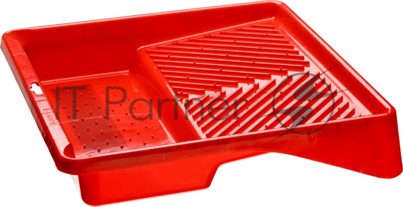 Ванночка ЗУБР малярная пластмассовая, для валиков до 270 мм, 360х360мм, 1,3л