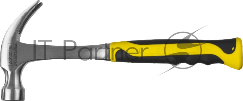 Молоток-гвоздодёр STAYER STRIKE 2025-560 560 г цельнометаллический столярный