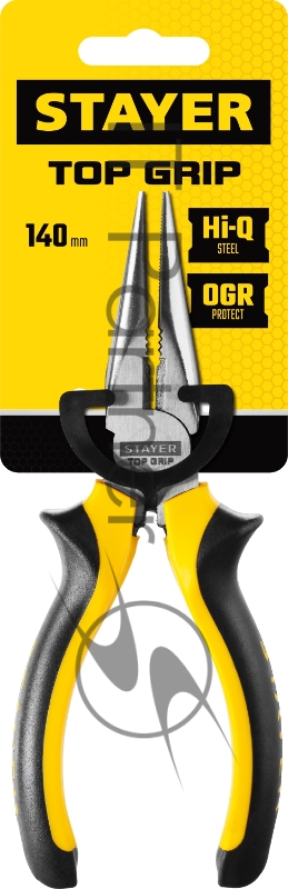 Тонкогубцы STAYER TOPGrip 2205-3-16_z02, 160мм