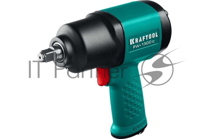 Гайковерт KRAFTOOL PW-1300c ударный пневматический , 1/2, 1300 Нм
