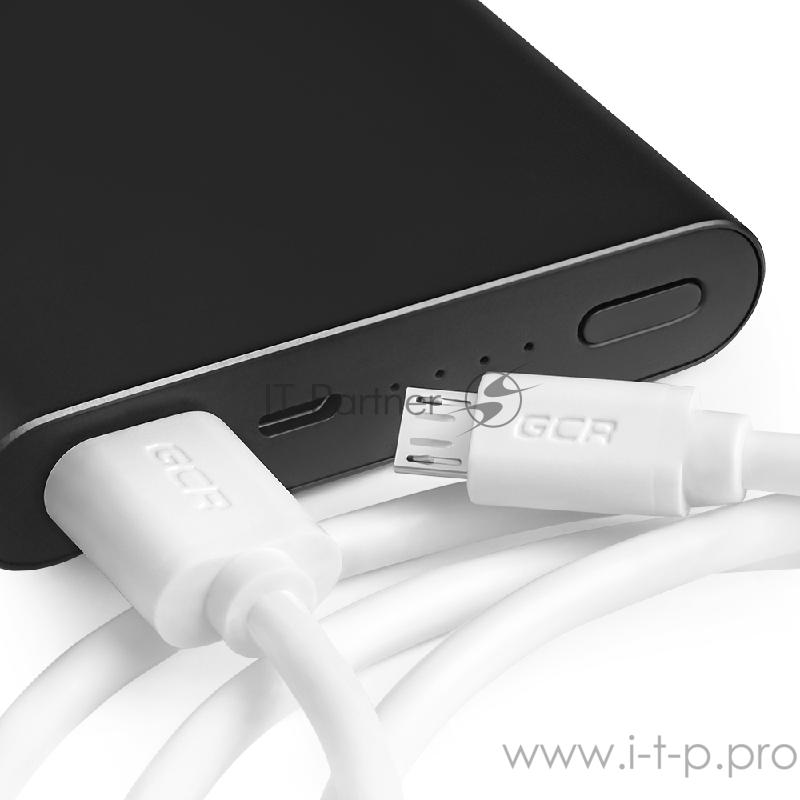 Кабель Greenconnect Кабель 1.0m USB 2.0, AM/microB 5pin, белый, 28/28 AWG, экран, армированный, морозостойкий (GCR-UA9MCB3-BB2S-1.0m)