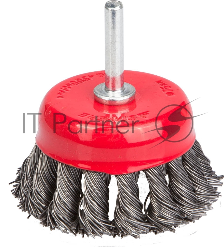 Щетка чашечная для дрели STAYER PROFESSIONAL, жгутированная стальная проволока 0,5м, 75мм