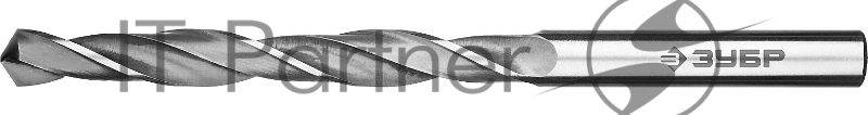 Сверло по металлу ЗУБР ПРОФ-В 6.8х109мм, сталь Р6М5, класс В