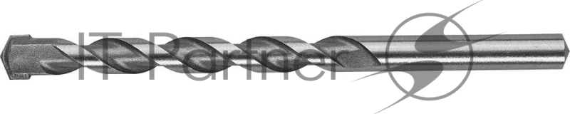 Сверло ЗУБР по бетону, цилиндрический хвостовик, 12x150мм