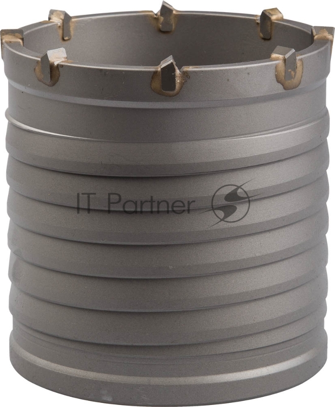 Коронка ЗУБР буровая, конусная посадка, без оснастки, d=100мм, L=100мм