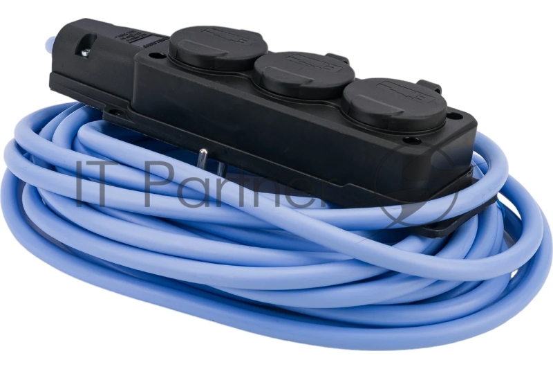 Морозостойкий удлинитель PC 16А, 3р 10м 3*2,5 IP54 / PC-3GF-R-10(IP)