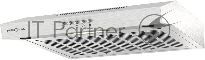 Вытяжка козырьковая Krona Ermina 500 нержавеющая сталь управление: кнопочное (1 мотор)