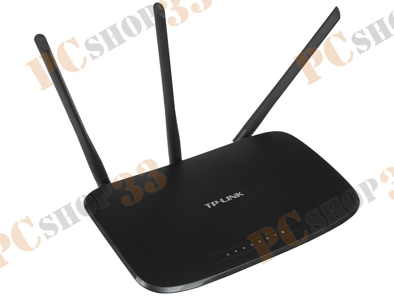 Беспроводной маршрутизатор TP-Link TL-WR940N WiFi 450Мбит/сек. + 4 порта LAN 100Мбит/сек. + 1 порт WAN 100Мбит/сек.