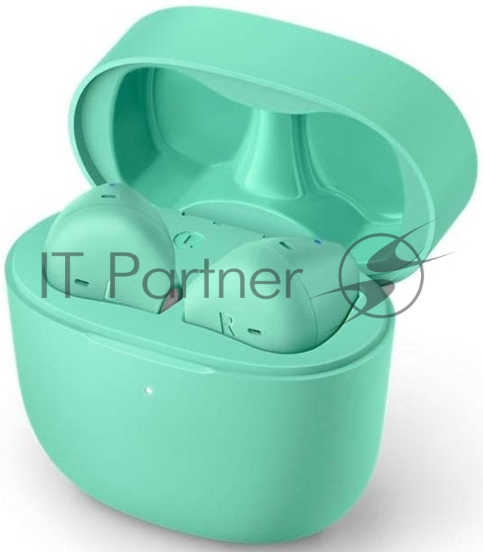 Гарнитура вкладыши Philips TAT2236GR/00 зеленый беспроводные bluetooth в ушной раковине