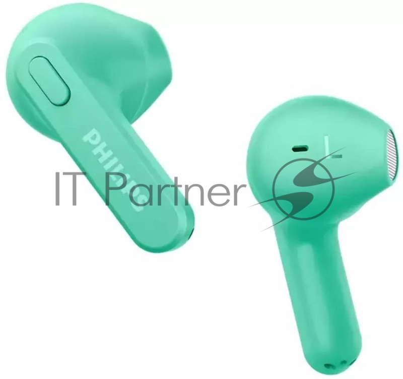 Гарнитура вкладыши Philips TAT2236GR/00 зеленый беспроводные bluetooth в ушной раковине