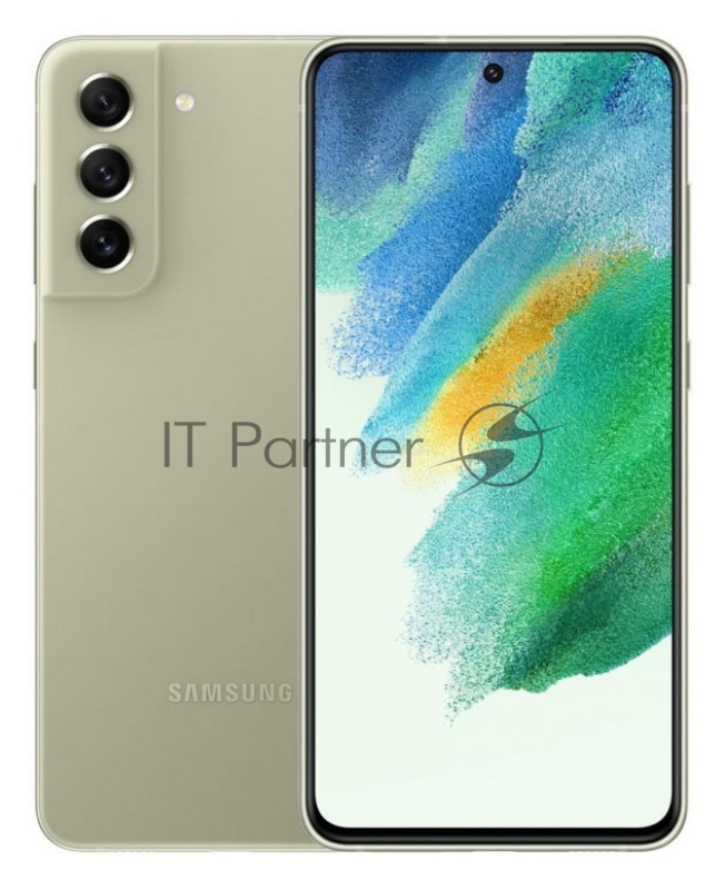 Смартфон Samsung SM-G990 Galaxy S21 FE 128Gb 6Gb серый моноблок 3G 4G 6.5 1080x2400 Android 10 12Mpix 802.11 a/b/g/n/ac/ax NFC GPS GSM900/1800 GSM1900 Ptotect