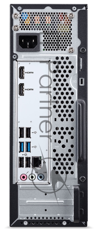Компьютер Acer Aspire XC-1660 SFF i3 10105 (3.7) 8Gb 1Tb 7.2k UHDG 630 noOS GbitEth 180W черный