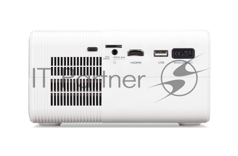 Проектор Aopen projector QF12, LCD, 1080p, 6000 LED Lm/100 ANSI LM, 1.000/1, HDMI, USB, Wifi, 1.3Kg, EURO/Swiss EMEA