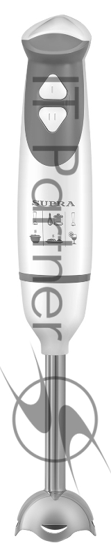 Блендер погружной Supra HBS-830 800Вт белый