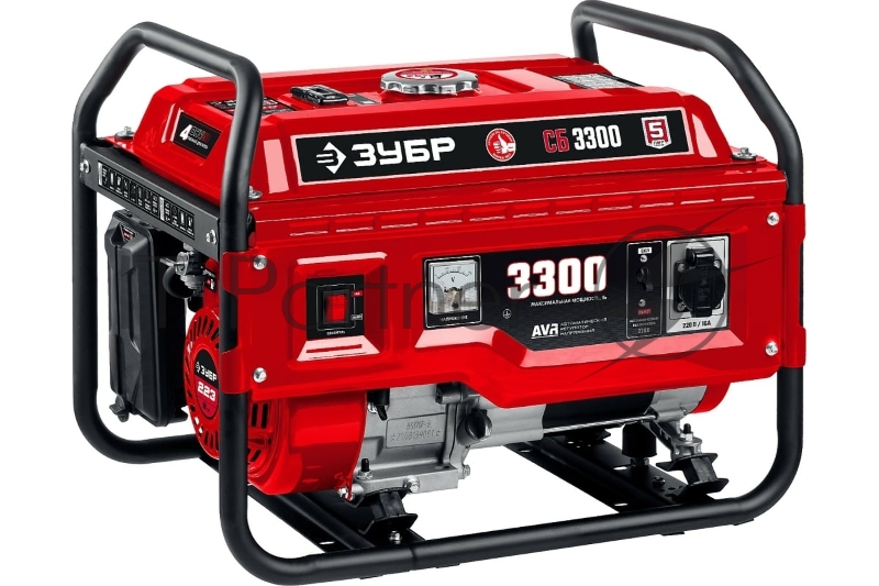 Генератор СБ-3300 бензиновый , 3300 Вт, ЗУБР