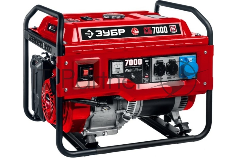 Генератор СБ-7000 бензиновый, 7000 Вт, ЗУБР