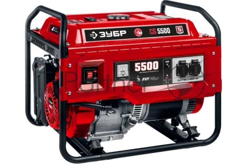Генератор СБ-5500 бензиновый, 5500 Вт, ЗУБР