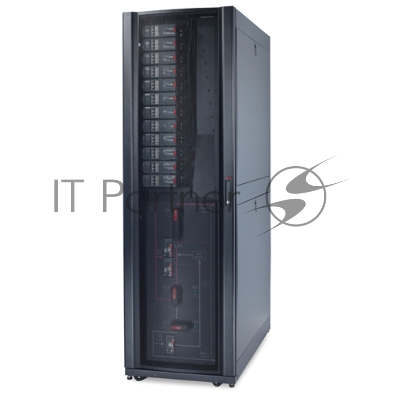 Блок распределения питания InfraStruXure Modular IT Power Distribution Unit w/36 Poles, MBP & Batt. Frame for 9 Modules, 400V