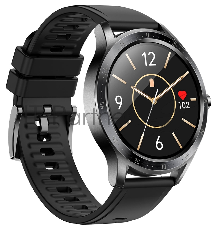 Смарт-часы Digma Smartline D5 1.28 IPS черный (D5B)