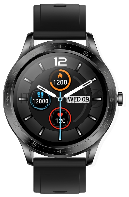 Смарт-часы Digma Smartline D5 1.28 IPS черный (D5B)