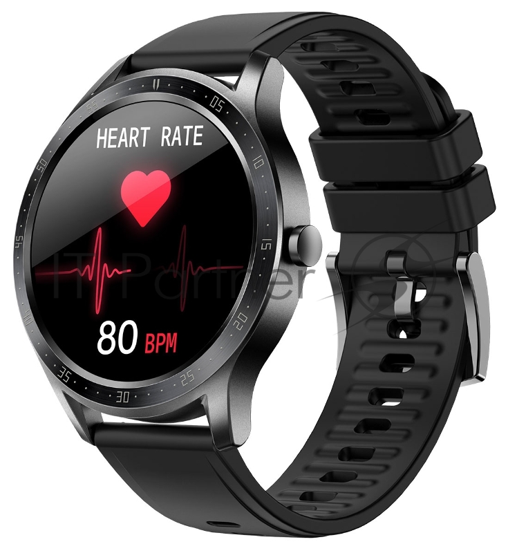 Смарт-часы Digma Smartline D5 1.28 IPS черный (D5B)