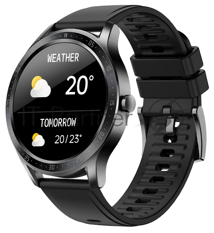 Смарт-часы Digma Smartline D5 1.28 IPS черный (D5B)