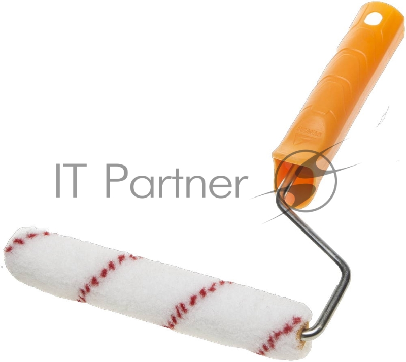 Мини-валик NYLON ПОЛИАМИД малярный в сборе, ворс 10мм, бюгель 6мм, 15х110мм, STAYER Master