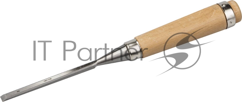 Стамеска-долото Классик с деревянной ручкой, хромованадиевая, 8мм, ЗУБР