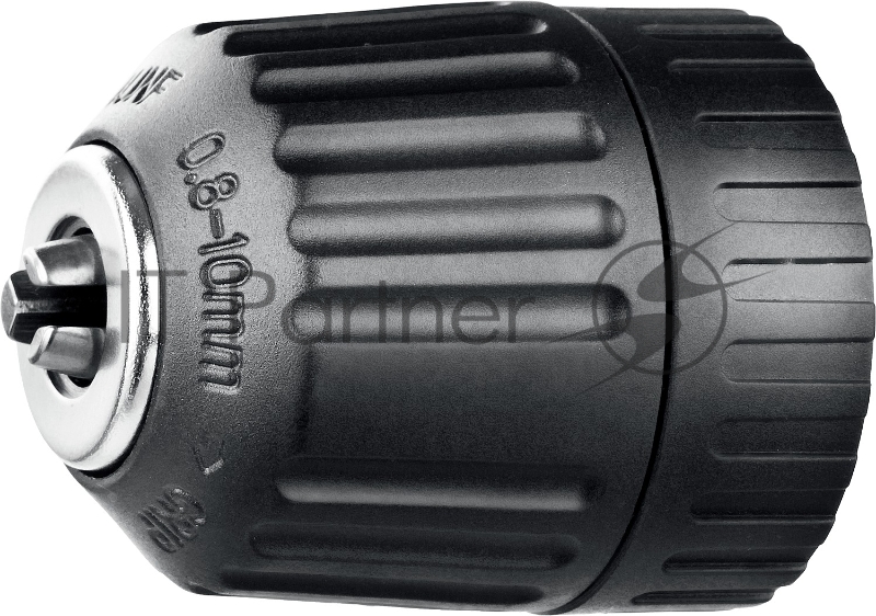 Патрон быстрозажимной STAYER для дрели, 10 мм, посадочная резьба 3/8, Д 0,8-10мм, пластиковый корпус