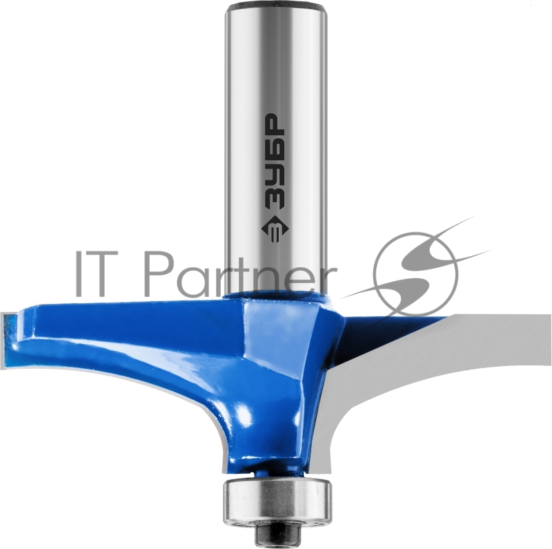 Фреза ЗУБР 28762-63.5 фигирейная №3 d= 63.5мм дл.-19мм рад. -мм хв.-12мм d-12.7мм