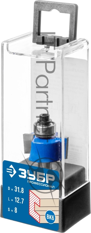 Фреза фальцевая ЗУБР 31,8x13мм, хвостовик 8мм