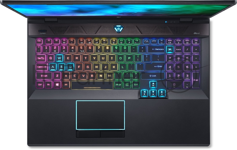 Ноутбук Acer Predator Helios 500 PH517-52-72RD Core i7 11800H 32Gb SSD2Tb NVIDIA GeForce RTX 3070 8Gb 17.3 IPS QHD (2560x1440) Windows 10 black WiFi BT Cam