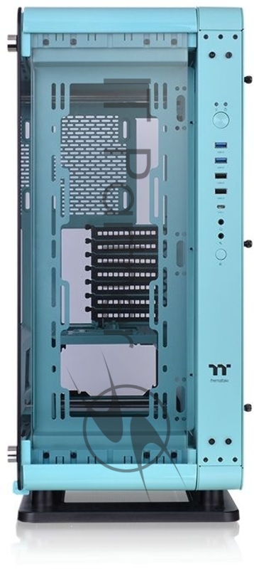 Корпус Thermaltake Core P6 TG Turquoise черный без БП ATX 18x120mm 12x140mm 2xUSB2.0 2xUSB3.0 audio bott PSU