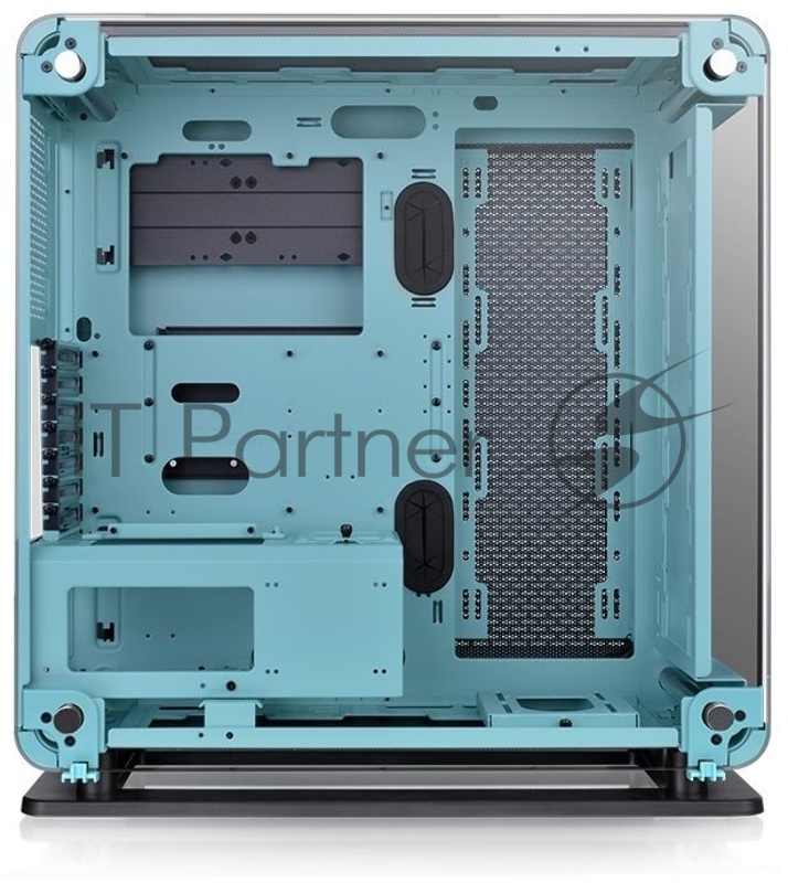 Корпус Thermaltake Core P6 TG Turquoise черный без БП ATX 18x120mm 12x140mm 2xUSB2.0 2xUSB3.0 audio bott PSU