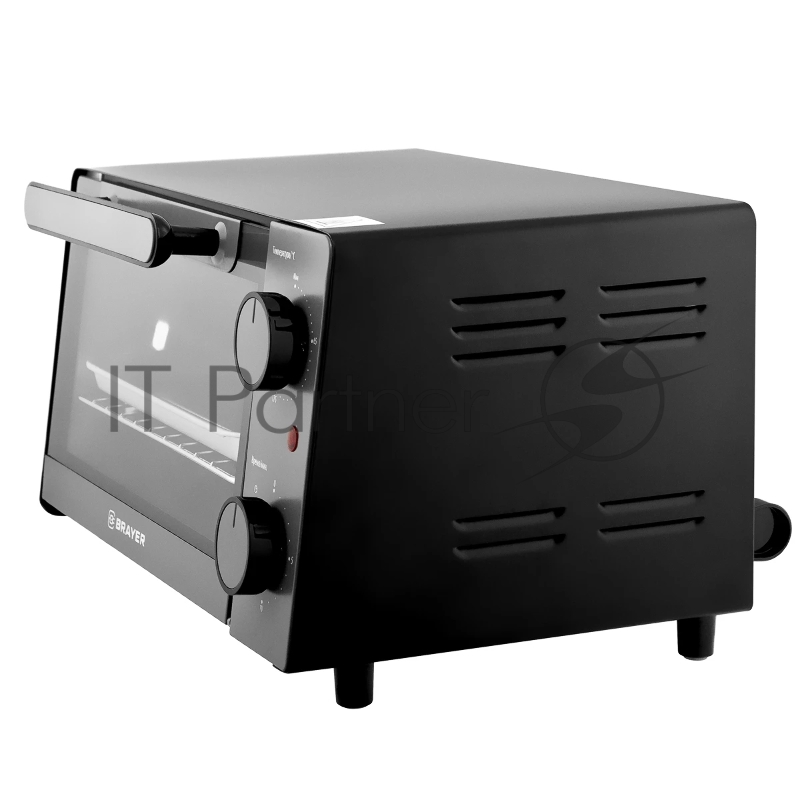 Мини-печь BRAYER BR2600 Мощность 1200 Вт Объем 9 л Верхний и нижний нагревательный элемент Регулировка температуры 65-230 С, Таймер 0-15 мин Автоотключение со звуковым сигналом по окончании работы Механическое управление, Удобная ручка из нержавеющ