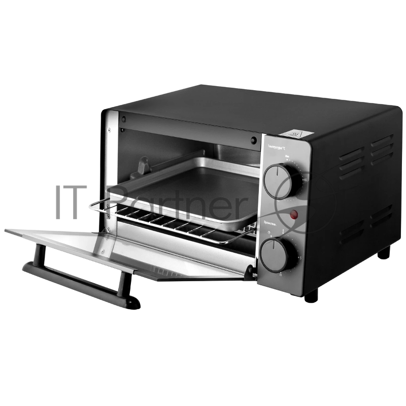 Мини-печь BRAYER BR2600 Мощность 1200 Вт Объем 9 л Верхний и нижний нагревательный элемент Регулировка температуры 65-230 С, Таймер 0-15 мин Автоотключение со звуковым сигналом по окончании работы Механическое управление, Удобная ручка из нержавеющ