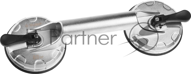 Стеклодомкрат ЗУБР ПРОФИ алюминиевый, профессиональный, двойной, 80кг