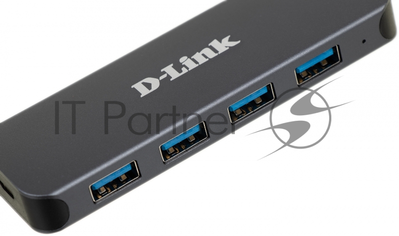 Разветвитель USB 3.0 D-Link DUB-1341 4порт. черный (DUB-1341/C2A)