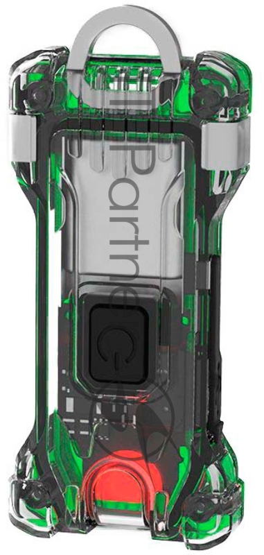 Мультифонарь светодиодный Armytek Zippy Extended Set WR Green, 120 лм, белый и красный свет, аккум.