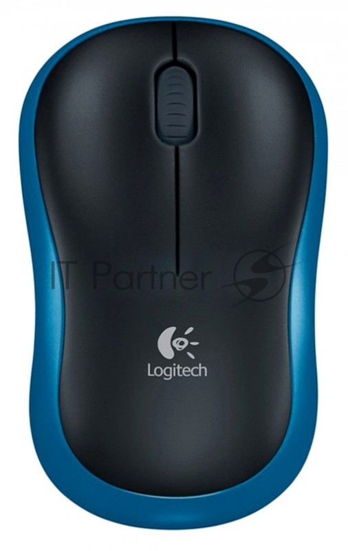 Мышь Logitech Wireless Mouse M185, Blue