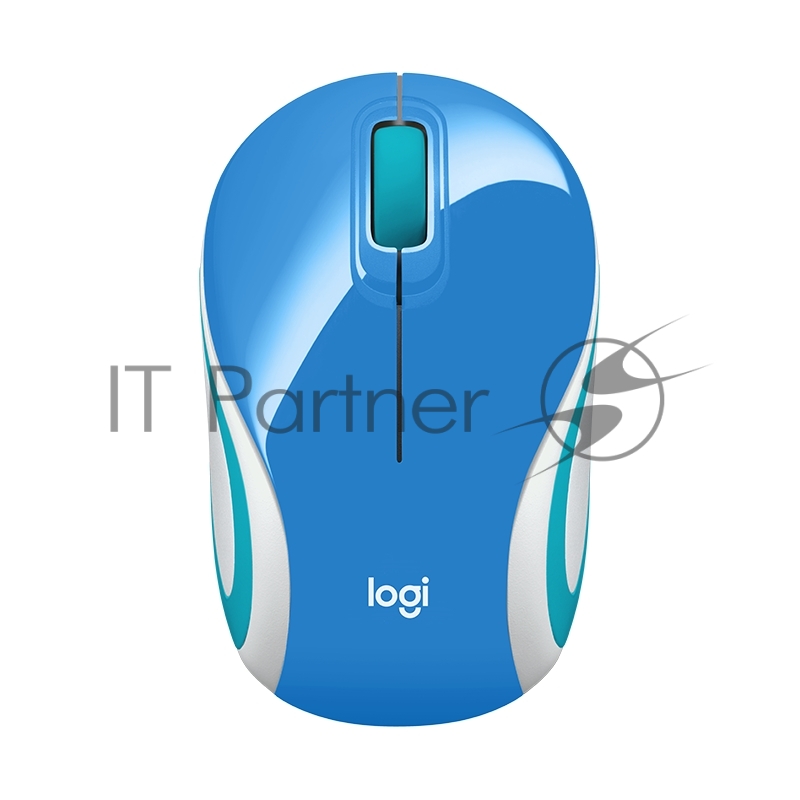 Мышь Logitech Wireless Mini Mouse M187, Blue