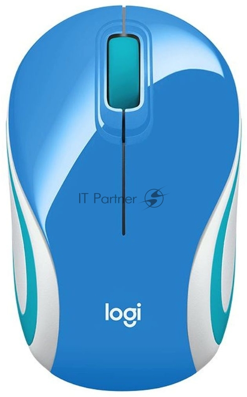 Мышь Logitech Wireless Mini Mouse M187, Blue