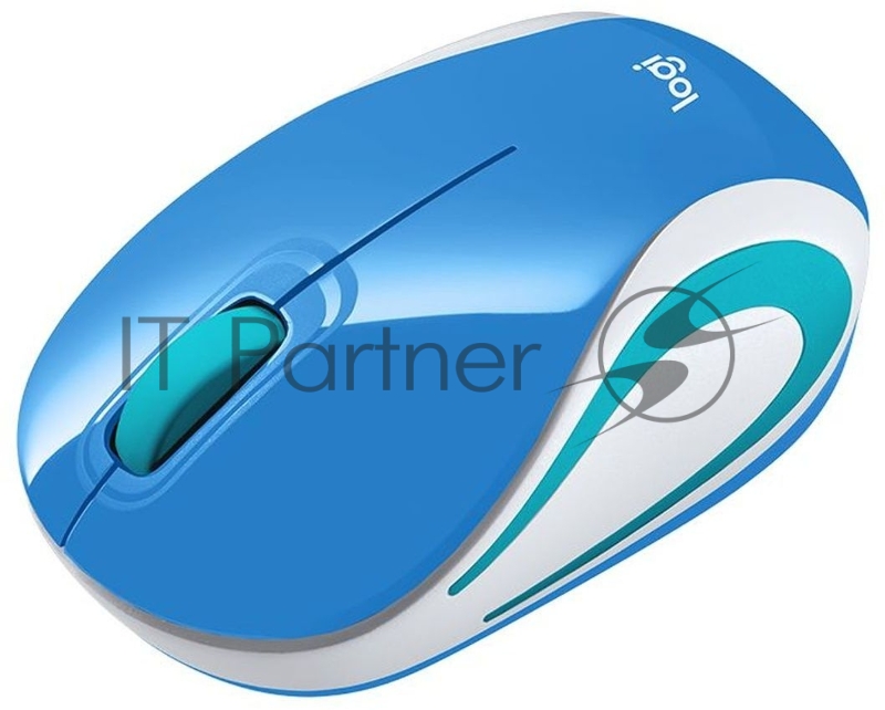 Мышь Logitech Wireless Mini Mouse M187, Blue