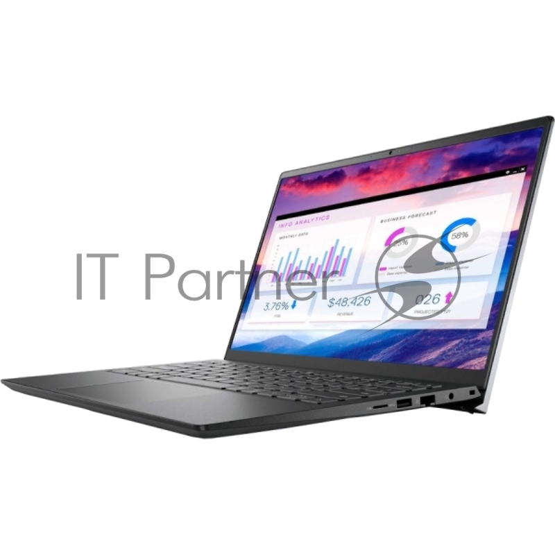 Ноутбук Dell Vostro 5415 14(1920x1080 (матовый) WVA)/AMD (Ghz)/8192Mb/256SSDGb/noDVD/In Radeon/BT/WiFi/war 1y/Titan Grey/Win 11 Home + Narrow Border
