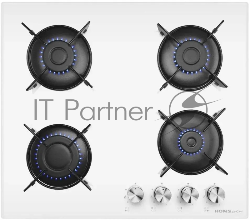 Газовая варочная панель HOMSair HGG641EWH