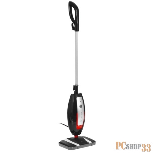 Паровая швабра Galaxy LINE GL6400, белый(1шт) Паровая швабра мощность 1600 Вт,время непрерывной работы до 20 мин, регулятор мощности, максимальное давление пара - 1 бар, максимальная подача пара - 35 г/мин, максимальная температура нагрева 110°C, вре