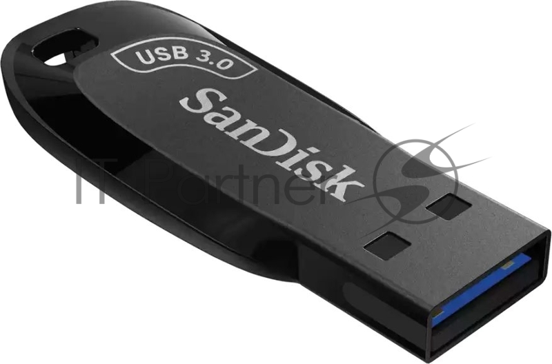 Флеш Диск Sandisk 64Gb Shift Ultra SDCZ410-064G-G46 USB3.0 черный