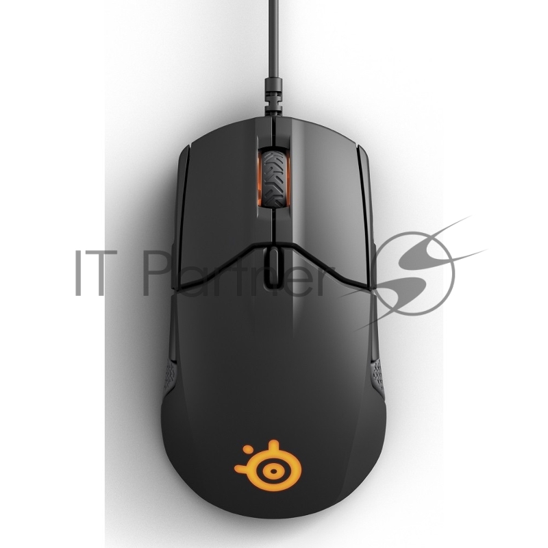 Игровая мышь SteelSeries Sensei 310 черная (8 кнопок, TrueMove3, Omron, 12000 dpi, RGB подсветка, USB)
